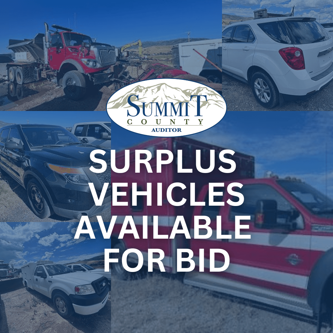 SURPLUS VEHICLES AVAILABLE TO