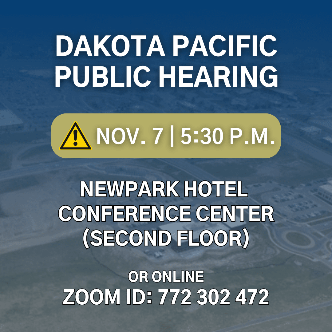 Dakota Pacific Public Hearing